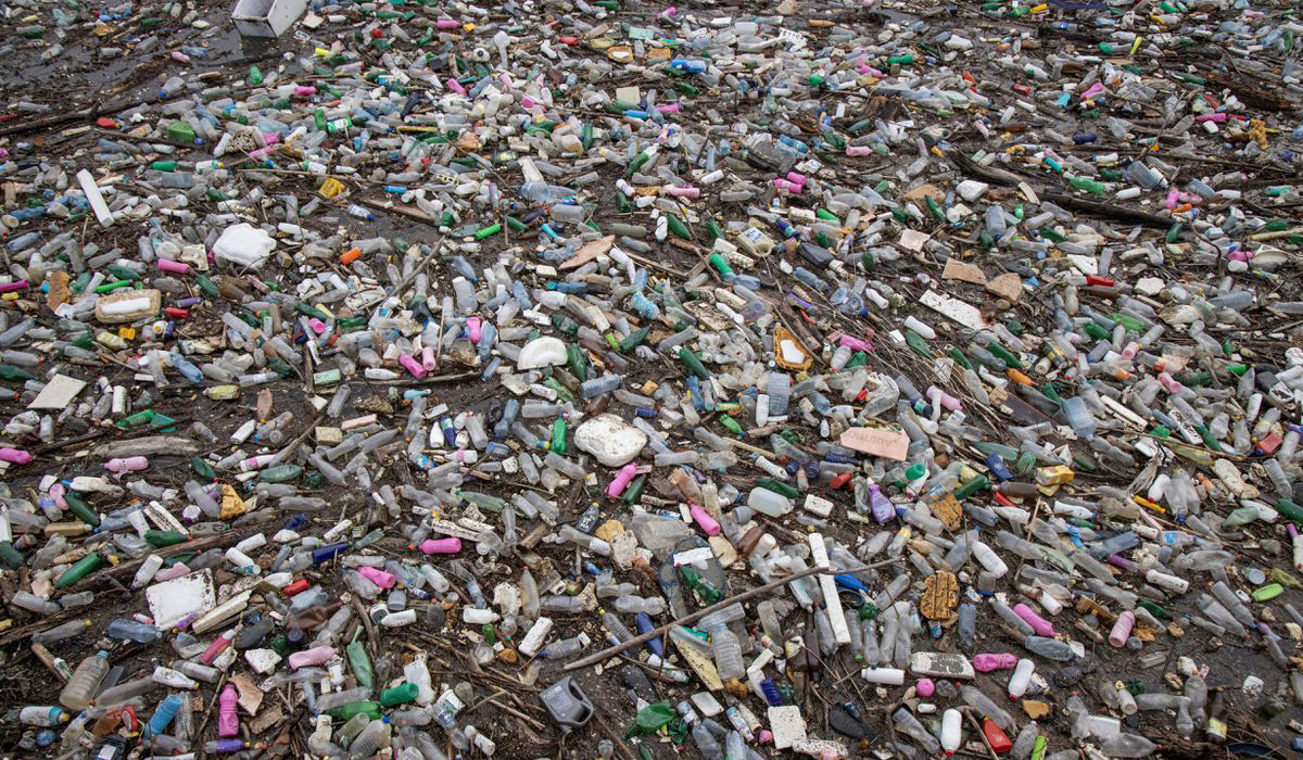 Plastic trash